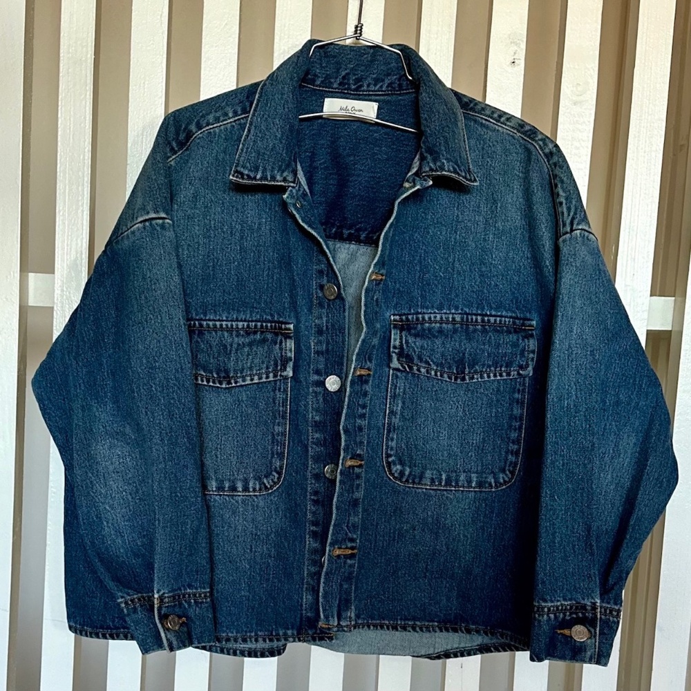 JAPAN MILA OWEN OVERSIZED DENIM JACKET BY EDWIN